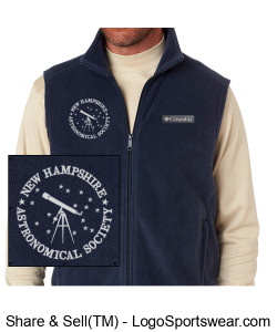15. Columbia Mens Fleece Vest Design Zoom